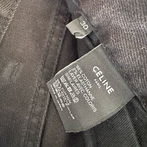 Celine black jeans pants